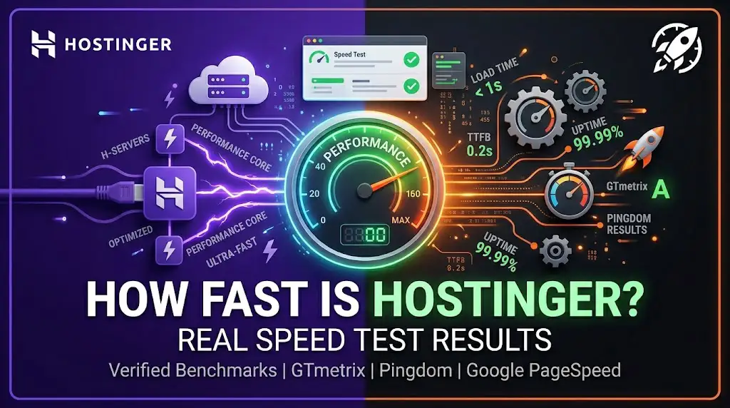 How Fast Is Hostinger? Real Speed Test Results